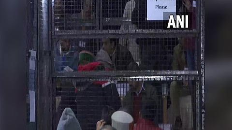 Vote counting centre in Shimla