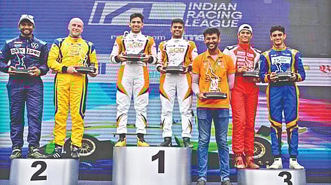 Delhi (00:41:21.384) and Bangalore Speedsters (00:41:22.633) finished second and third respectively.