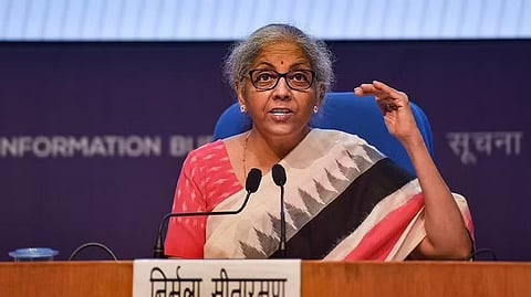 Finance Minister Nirmala Sitharaman
