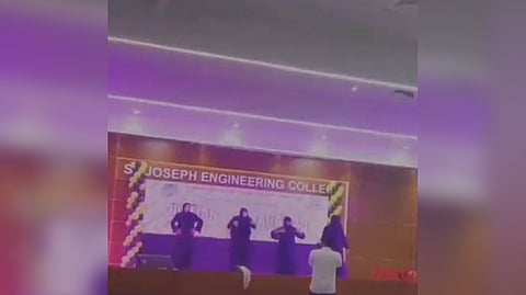 Visuals from the video