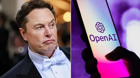 (L) Elon Musk; OpenAI