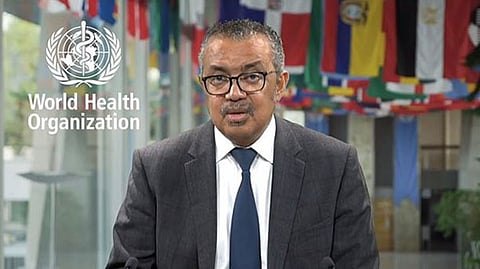 WHO chief Tedros Adhanom Ghebreyesus