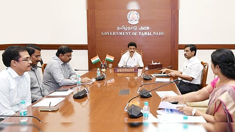MK Stalin interacted with officials and public over the redressal of grievances