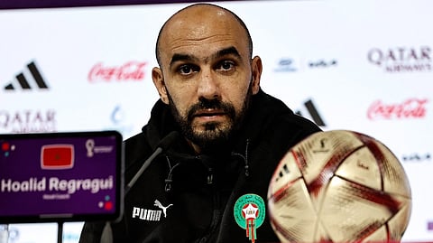 Morocco Coach Regragui