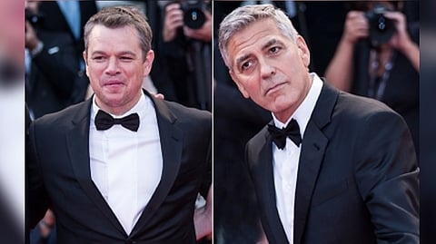 George Clooney and Matt?Damon