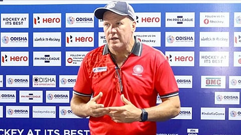 Indian men's hockey team head coach Graham Reid