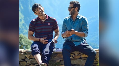 Sushant Singh Rajput with Abhishek Kapoor