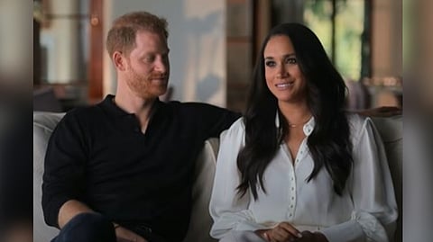 Harry with Meghan