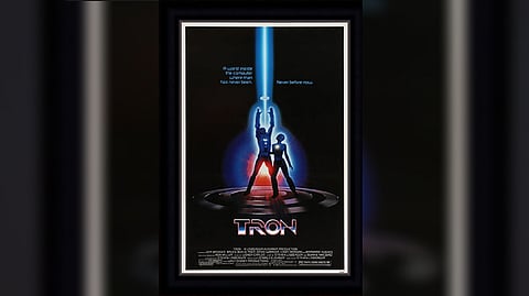 Tron(1982) movie poster