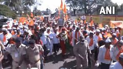 Panchamasali Lingayat hold padayatra in Belagavi for reservation