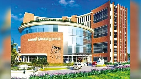 Kalaignar Memorial Library plan