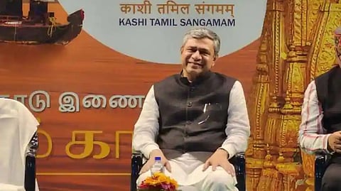 Union Minister of Railways Ashwini Vaishnaw in Varanasi