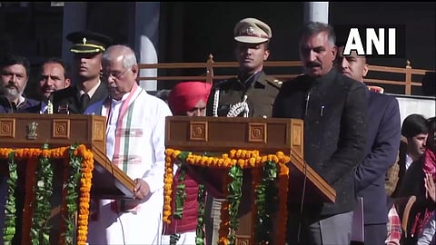 Sukhwinder Singh Sukhu sworn in as 15th CM of Himachal Pradesh