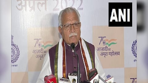 Haryana Chief Minister Manohar Lal  Khattar