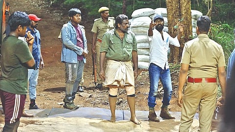 Still from the 'Viduthalai' sets