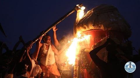 Visuals from the spot