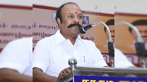 Tamil Nadu&nbsp;Co-operation Minister&nbsp;K R Periyakaruppan