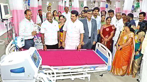 Health dept ready to tackle Cyclone Mandous, says Min Subramanian