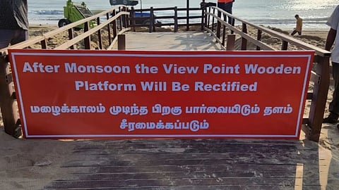 Ramp for PwD at Marina open for public again