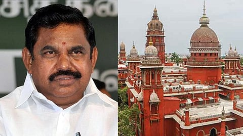 Edappadi K Palaniswami; Madras High Court