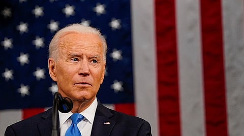 US President Joe Biden