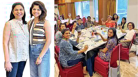 Seema Gore and Akanksha Gore Pandya; Still from previous workshop