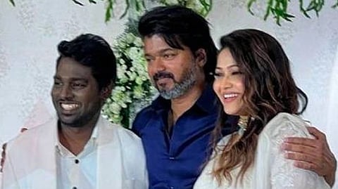 Actor Vijay attends Priya Atlee?s baby shower function