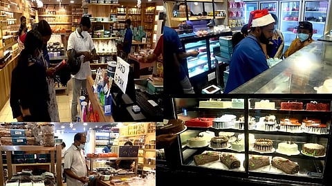 People throng market to buy 'plum cakes' in Kerala