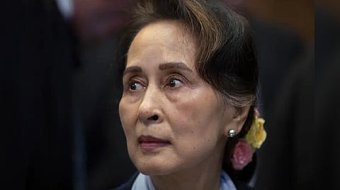 Myanmar's leader Aung San Suu Kyi