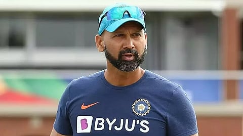 Bowling coach Paras Mhambrey