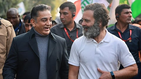 'I am here as an Indian': Kamal Haasan joins Rahul Gandhi-led BJY