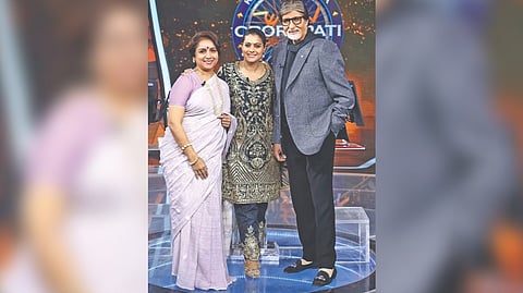 (From left) Revathi, Kajol and Amitabh Bachchan
