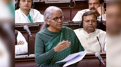 Finance Minister Nirmala Sitharaman