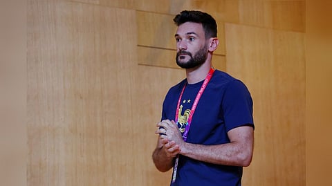 French goalkeeper and captain Hugo Lloris