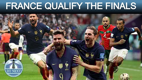 France qualify the finals
