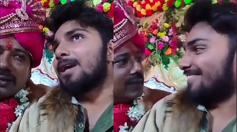 Screengrab from the video