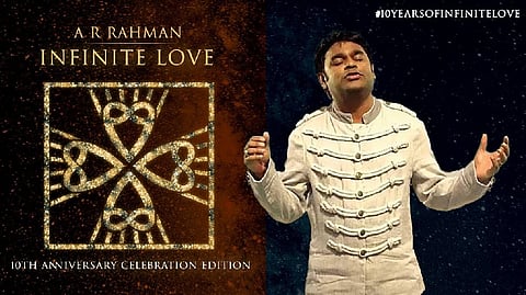 Cover of the 10th anniversary edition of 'Infinite Love'