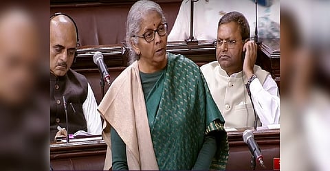 Union Finance Minister Nirmala Sitharaman