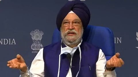 Union Petroleum minister Hardeep Singh Puri