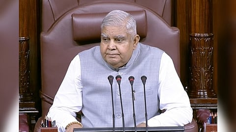Chairman of Rajya Sabha Jagdeep Dhankhar
