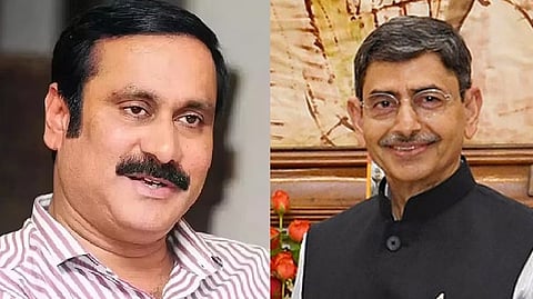 Anbumani Ramadoss; R N Ravi