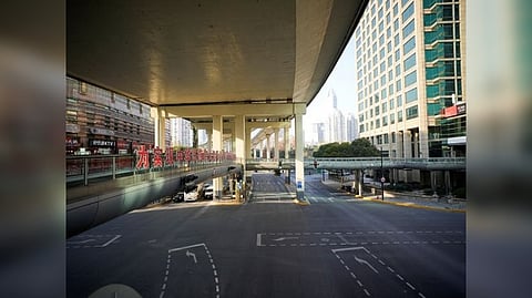 Covid outbreak in Shanghai.