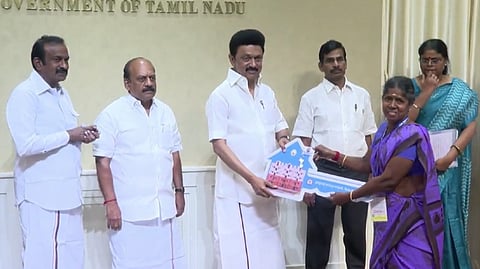 Chief Minister MK Stalin on Wednesday inaugurated 4,644 tenements of Tamil Nadu Urban Habitat Development Board