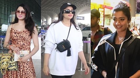 (Left to Right)Urvashi Rautela; Parineeti Chopra; Rashmika Mandanna