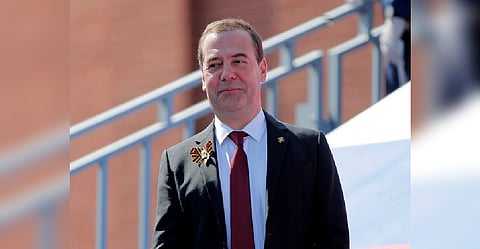 Russian Security Council Deputy Chairman Dmitry Medvedev