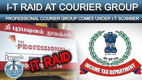 I-T raid at Professional Courier Group
