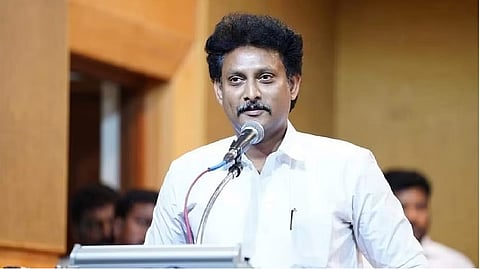Tamil Nadu school education minister Anbil Mahesh Poyyamozhi