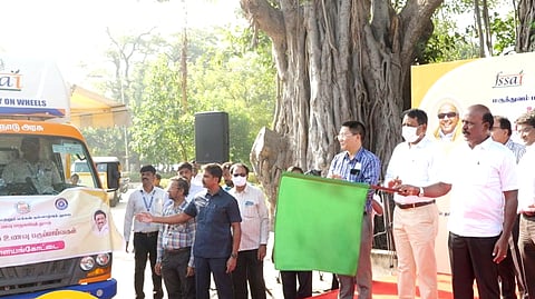 Ma Su flags off mobile food analyser vehicles