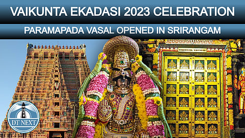 Paramapada Vasal opened in Srirangam
