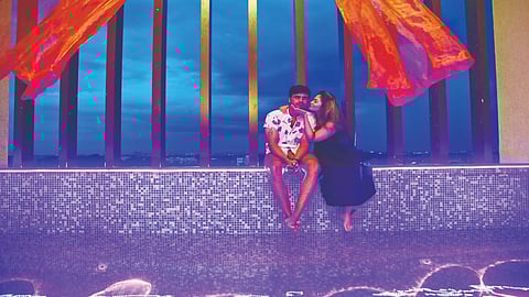 Still from Kannagi; inset: Ammu Abhirami